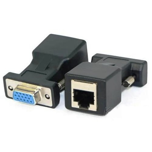 RJ45 perempuan kepada penyesuai perempuan DB15
